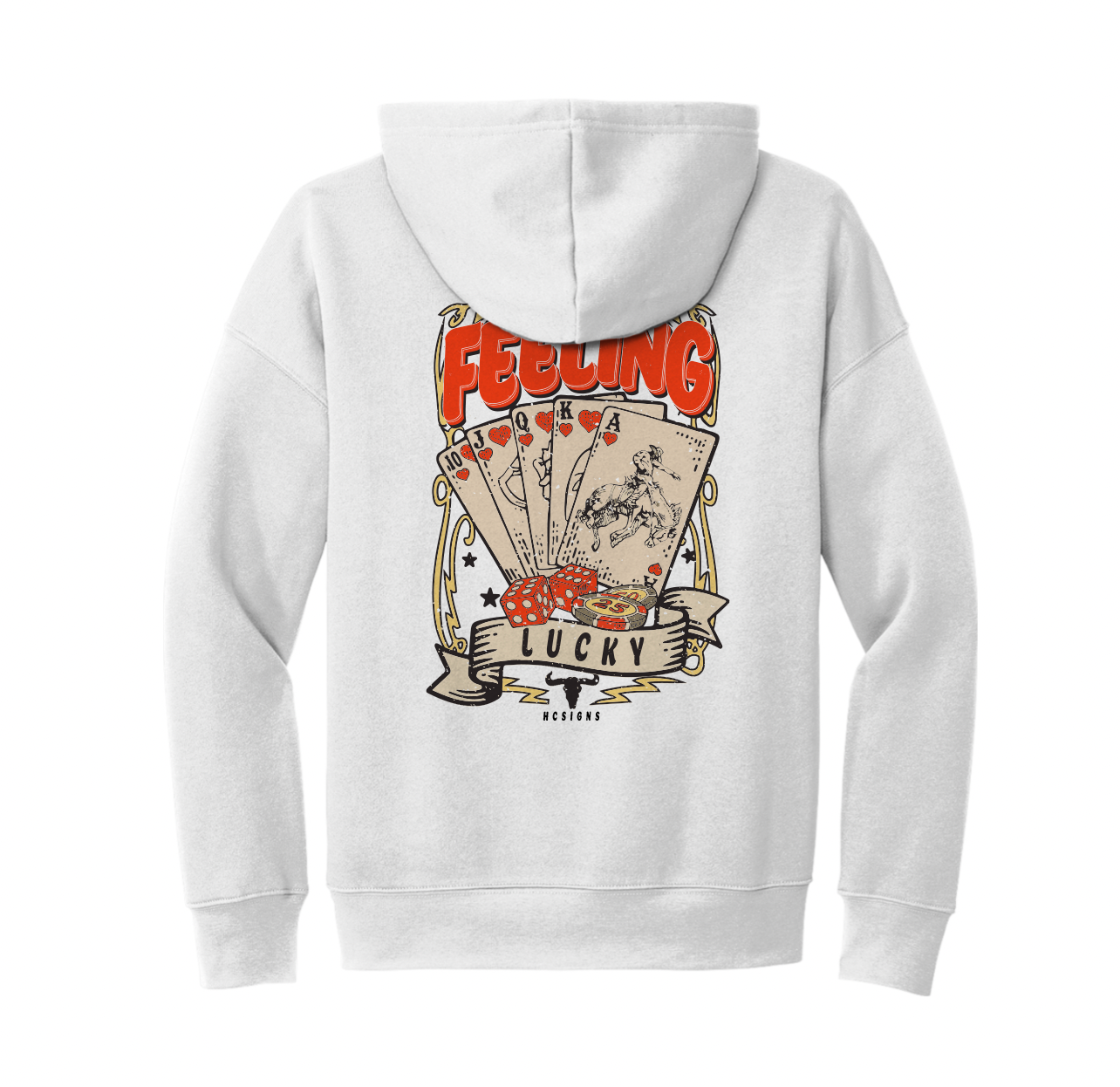 Unisex Feeling Lucky Hoodie