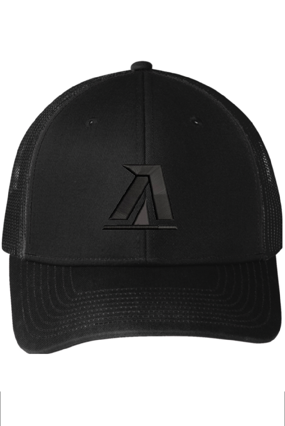 Amped Up Audio Puff Embroidered Trucker Hat