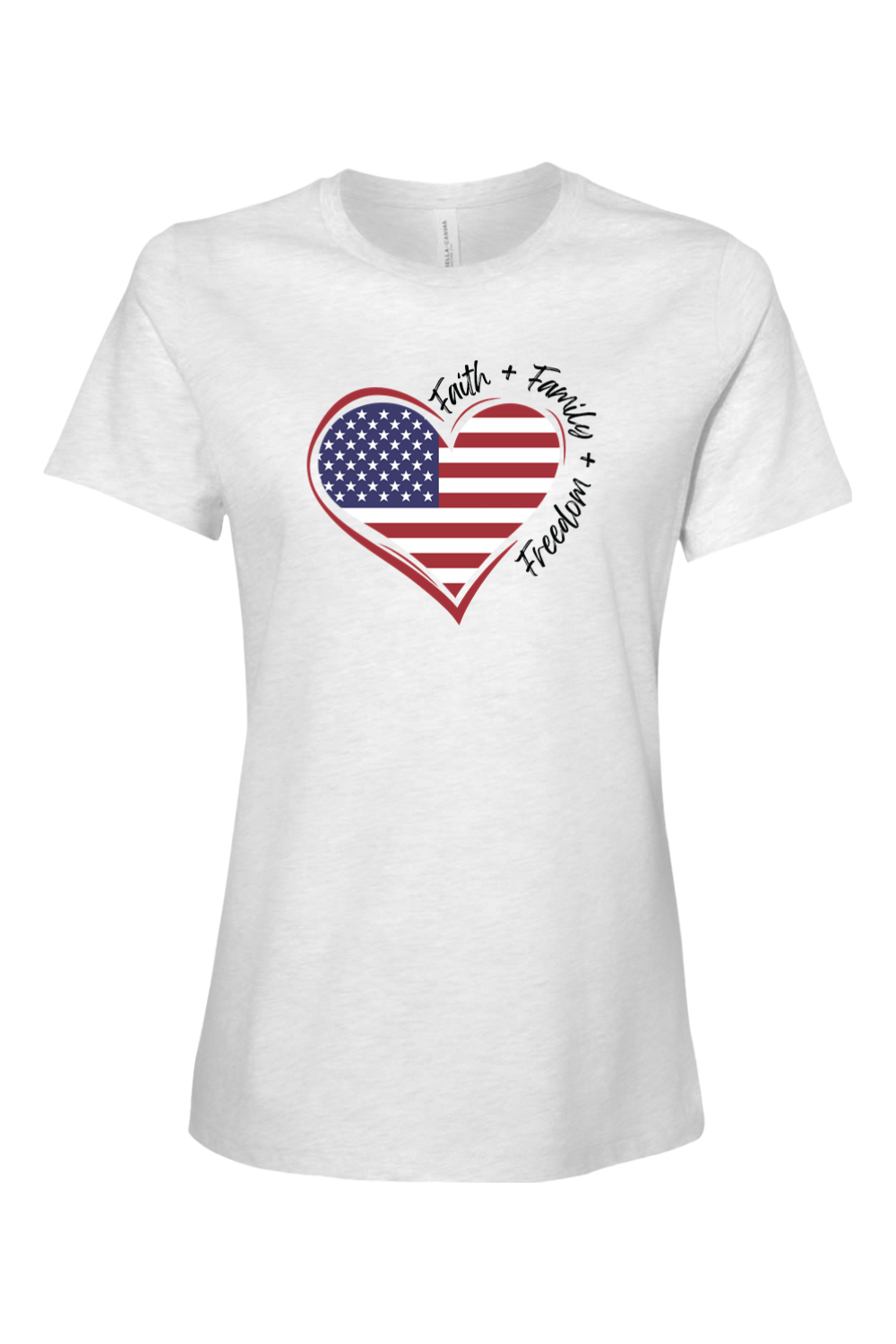 Women's Faith & Freedom Tee