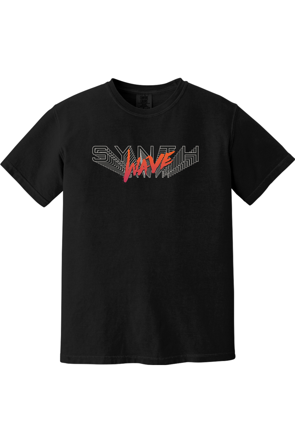 Unisex Oversized Vega Wraps Synth Wave Tee