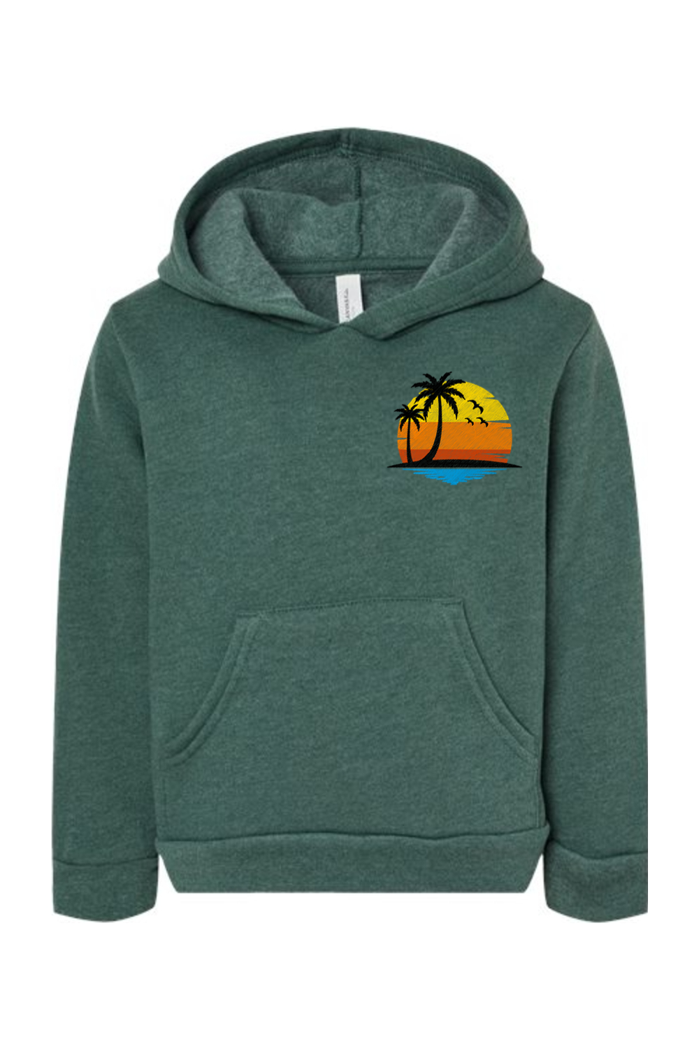 Toddler Retro Sunset Hoodie