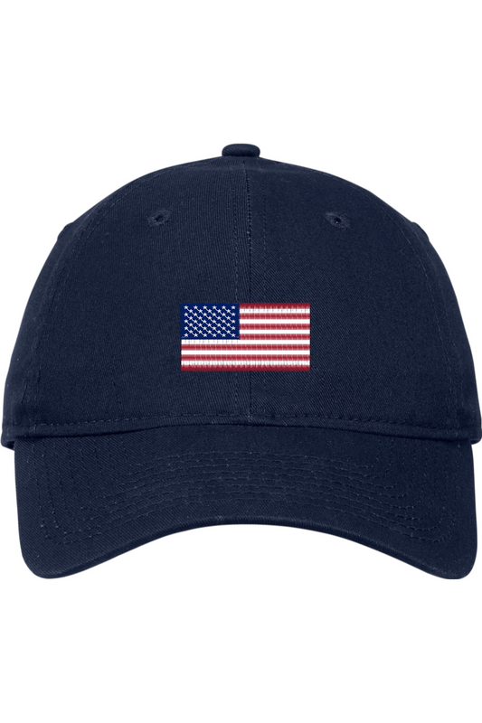 Unisex American Flag Embroidered Cap