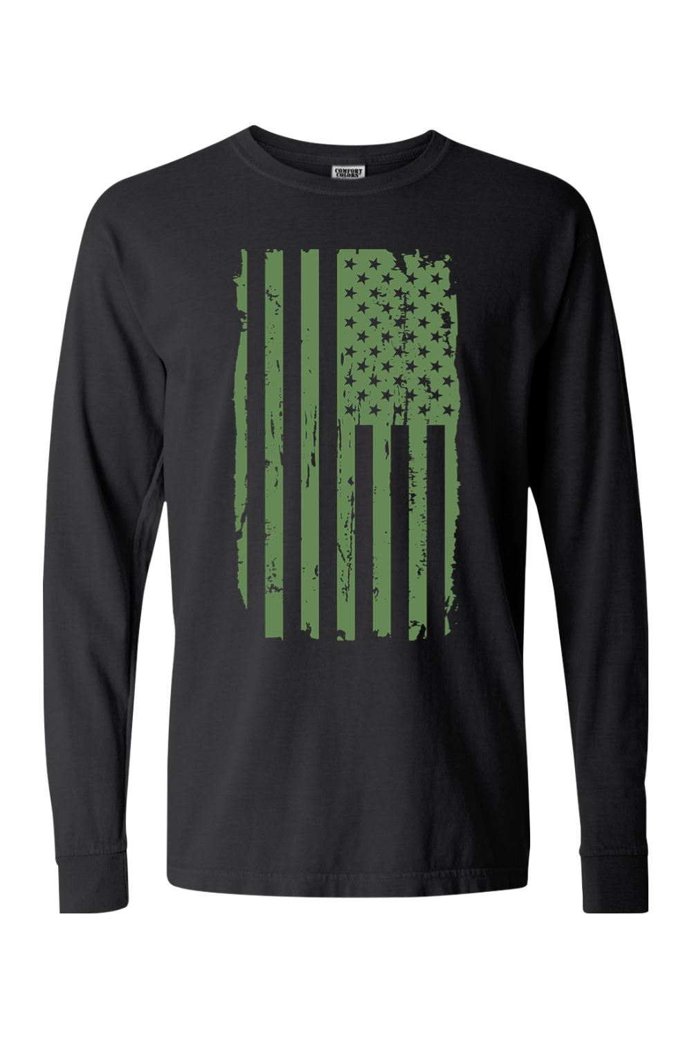 Unisex American Flag Long Sleeve