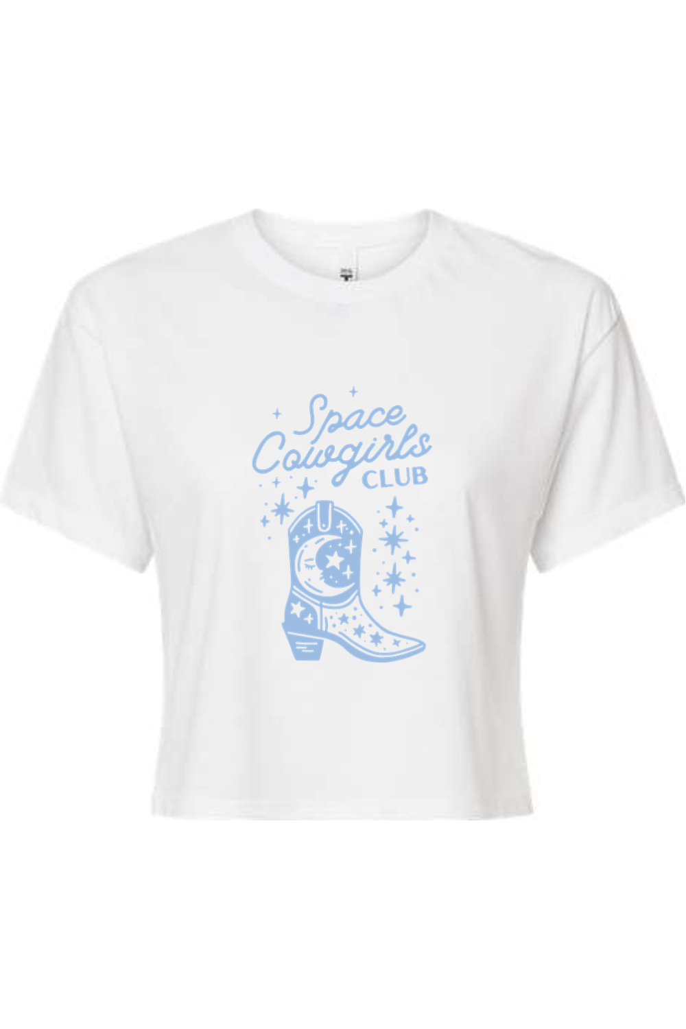 Women's Space Cowgirls Club Crop Top