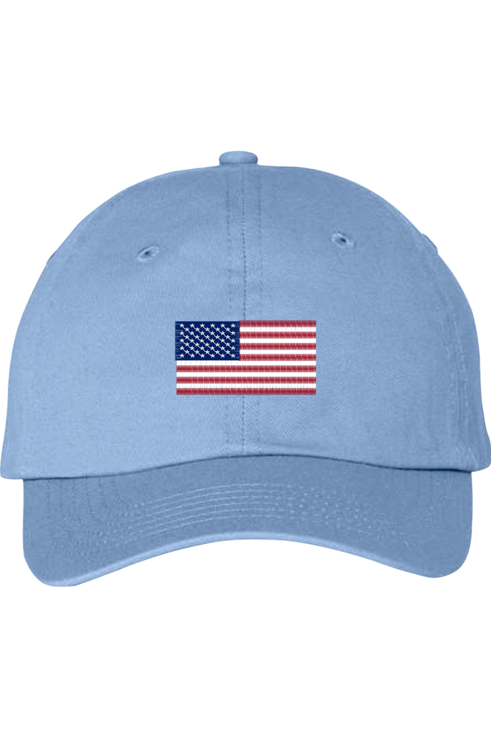 Youth American Flag Embroidered Hat