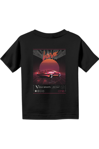 Toddler Vega Wraps Synth Wave Tee