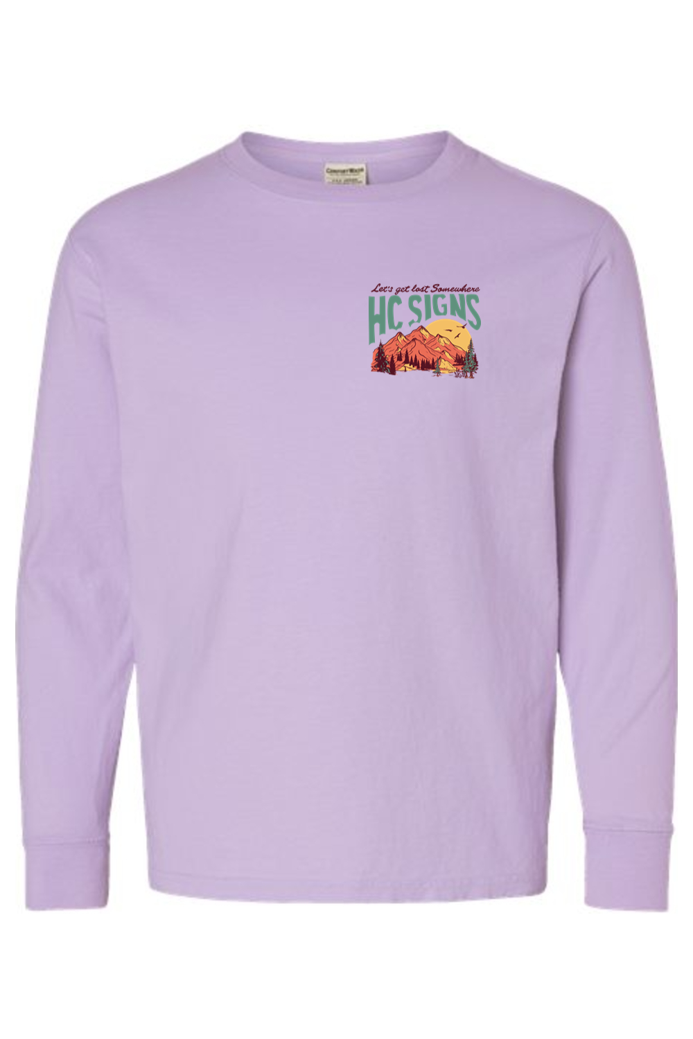 Youth Long Sleeve Let's Get Lost Tee