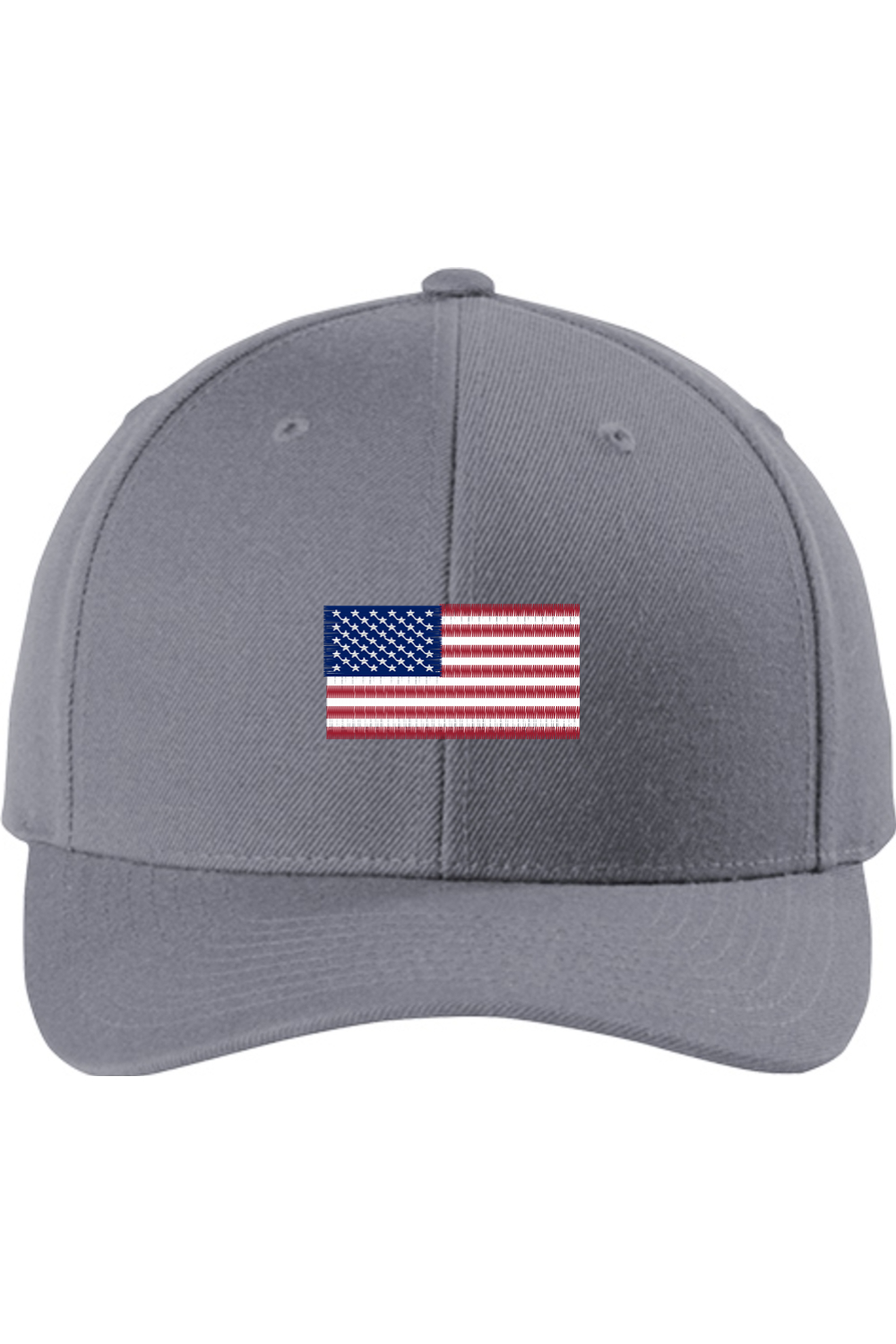 Men's American Flag Embroidered Trucker Hat