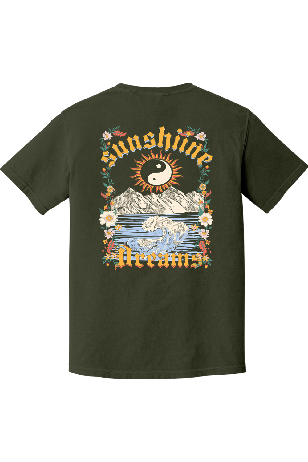 Sunshine Dreams Graphic Tee Hemp