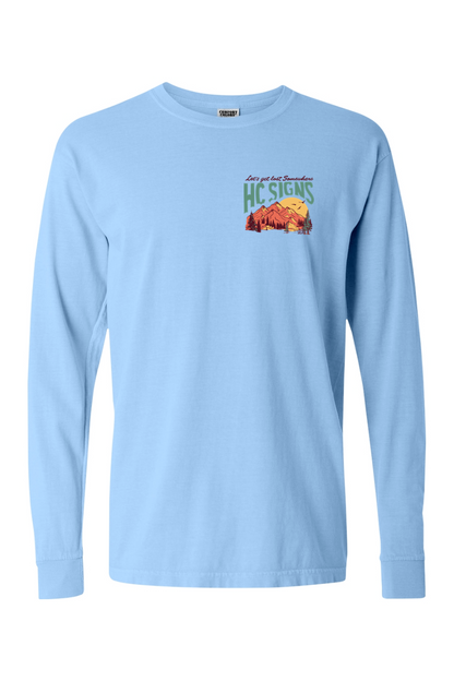 Long Sleeve Let's Get Lost Somewhere Tee