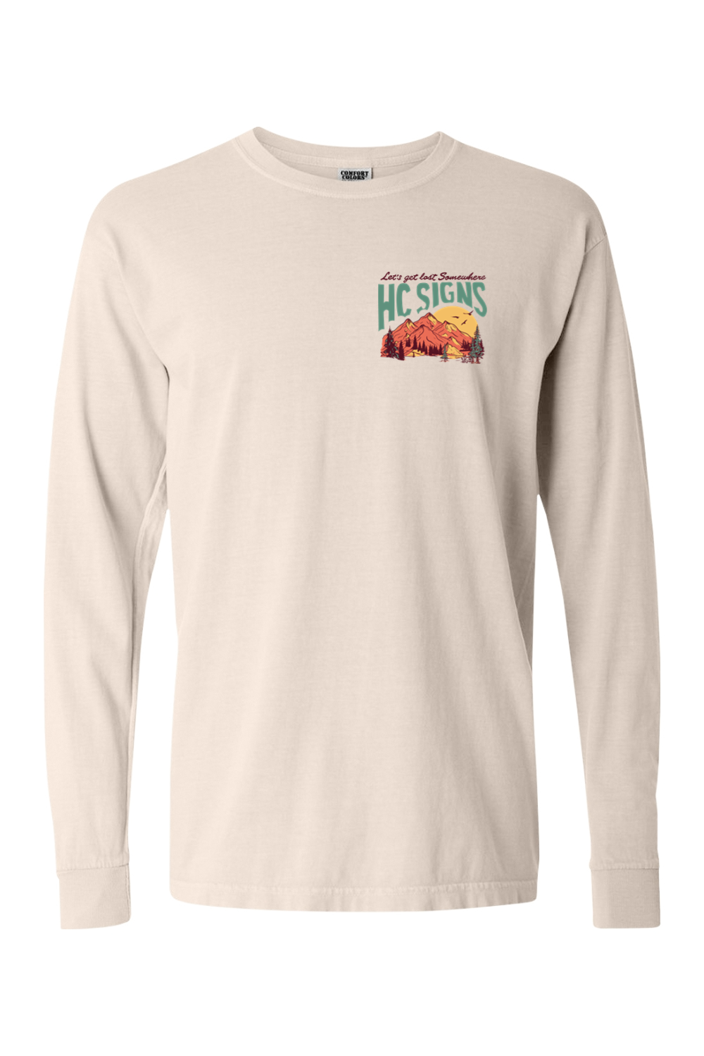 Long Sleeve Let's Get Lost Somewhere Tee