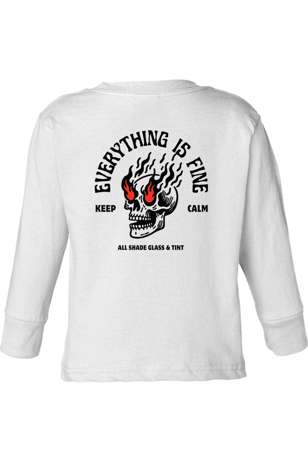 Toddler Long Sleeve Everything is Fine