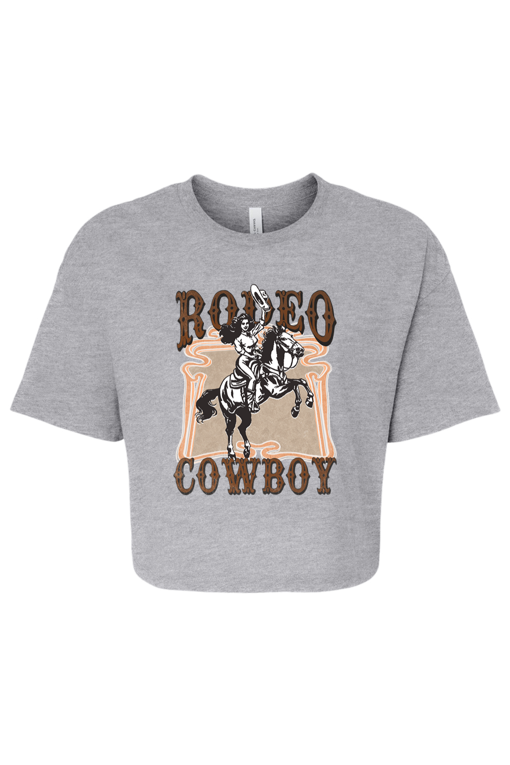 Women's Rodeo Cowboy Crop Top