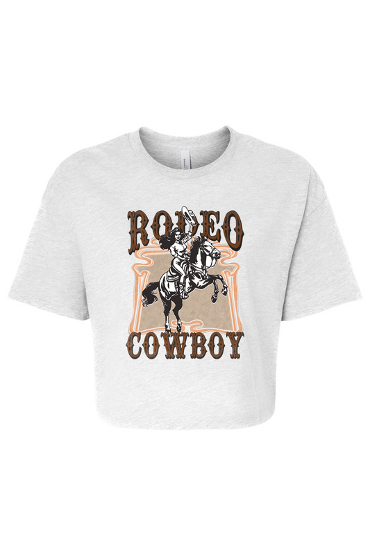 Women's Rodeo Cowboy Crop Top