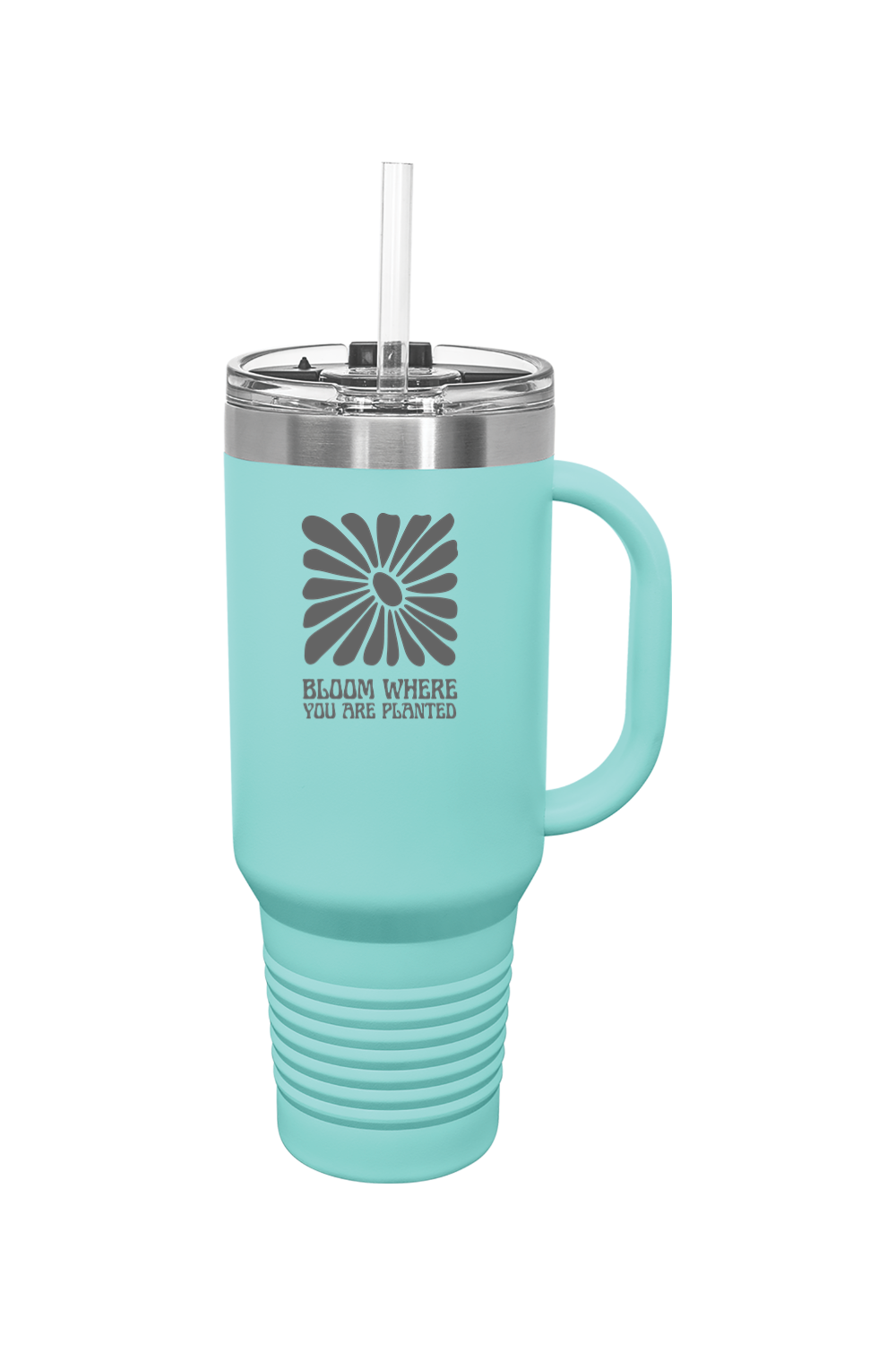 Bloom Where You Are Planted Travel Mug