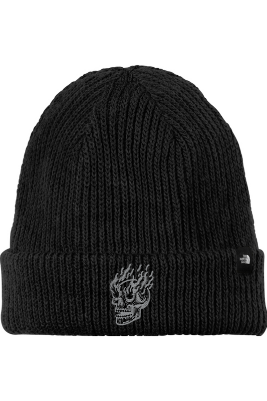 Flaming Skull Beanie