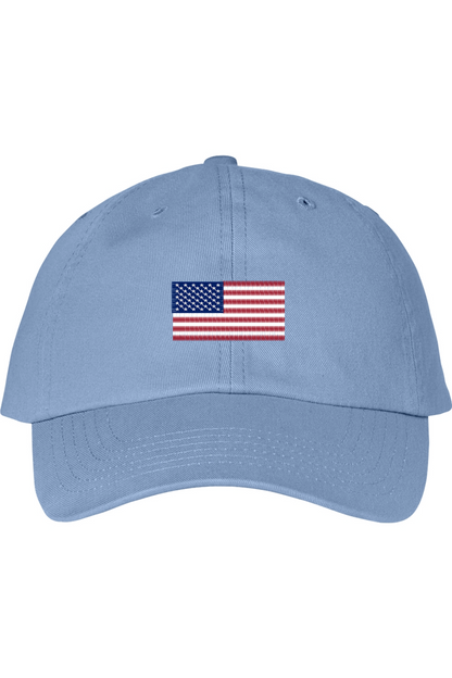 Women's American Flag Embroidered Hat