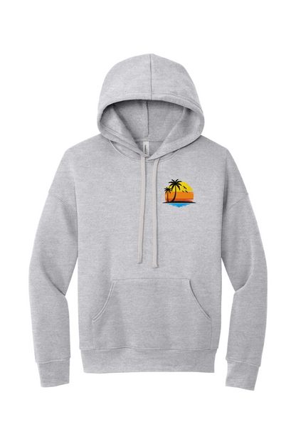 Unisex Sunset Beach Embroidered Hoodie